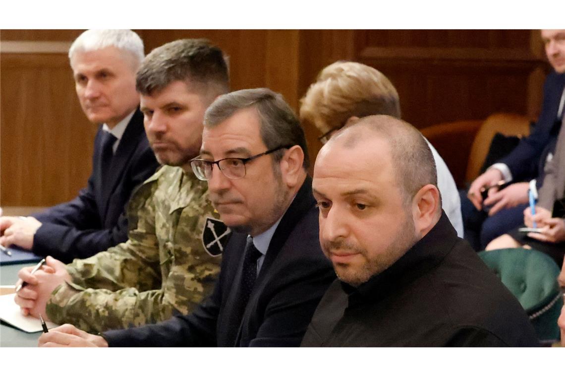 Die USA und die Ukraine beraten weiter über Eckpunkte eines Friedensplans. (Archivbild)