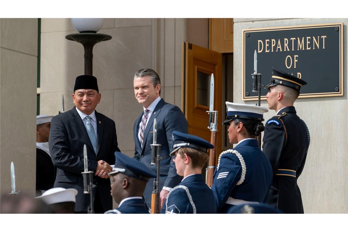 Die USA und Indonesien wollen künftig noch enger zusammenarbeiten.