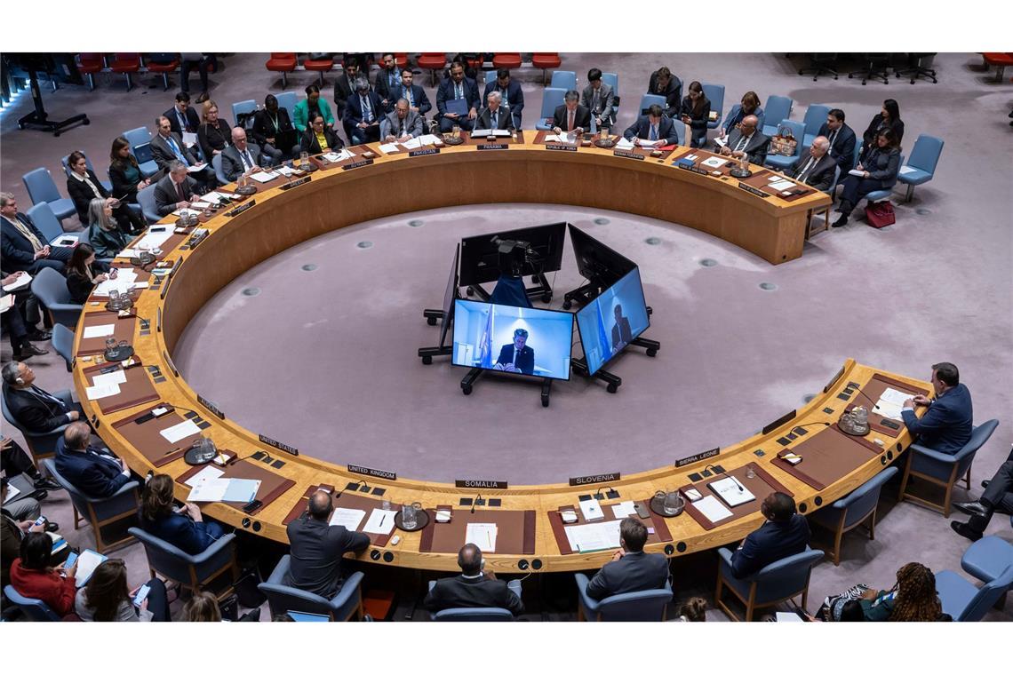 Gaza-Hilfszentren sollen öffnen - USA verhindern Resolution Die USA verhindern mit ihrem Veto eine Resolution für eine sofortige Waffenruhe in Gaza.