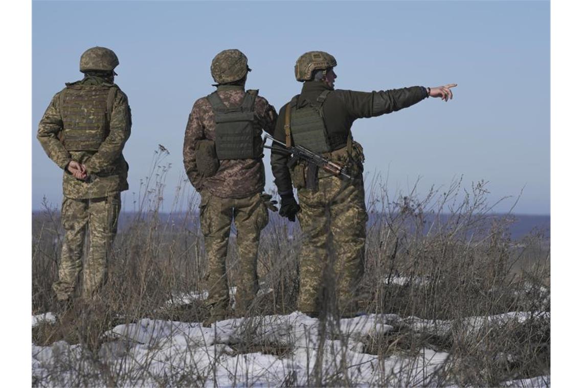 Blinken: Sorge über möglichen russischen Angriff diese Woche Die USA warnen vor einer bevorstehenden russischen Invasion in der Ukraine. Foto: Vadim Ghirda/AP/dpa