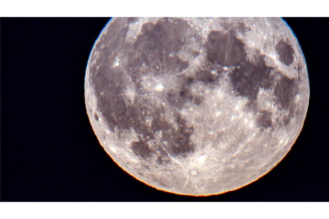 Die USA wollen zurück auf den Mond: Mit dem "Artemis"-Programm sollen 2027 erstmals wieder Astronauten auf dem Erdtrabanten landen. (Archivbild)