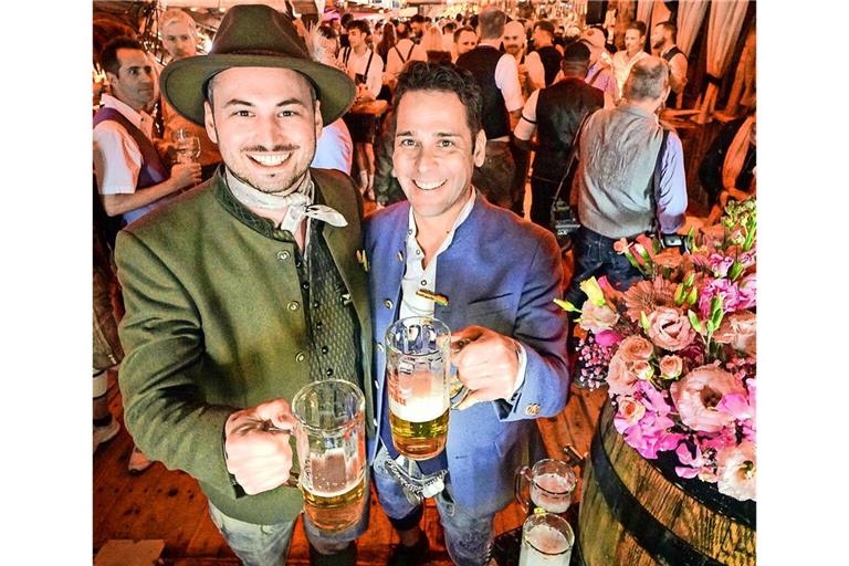 Die Veranstalter der Regenbogenalm: Andreas Müller und Lars Pessinger