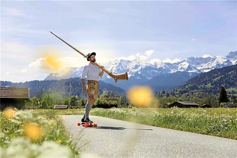 Die Verbindung von alpinen Musiktraditionen und modernen Einflüssen kennzeichnet die Musik von Loisach Marci. Foto: Matthias Fend