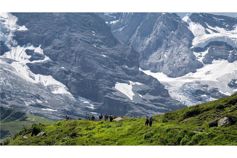 Die vermisste Wanderin wurde in den Schweizer Alpen tot gefunden. (Symbolbild)