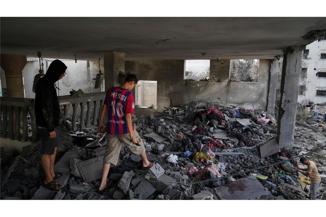 Die Verwüstungen durch den Krieg in Gaza sind verheerend. (Archivbild)