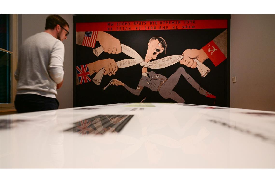 Ende und Anfang: Der 8. Mai und die Deutschen Die vier Alliierten im Zweiten Weltkrieg haben Hitler-Deutschland gemeinsam besiegt. (Archivbild)