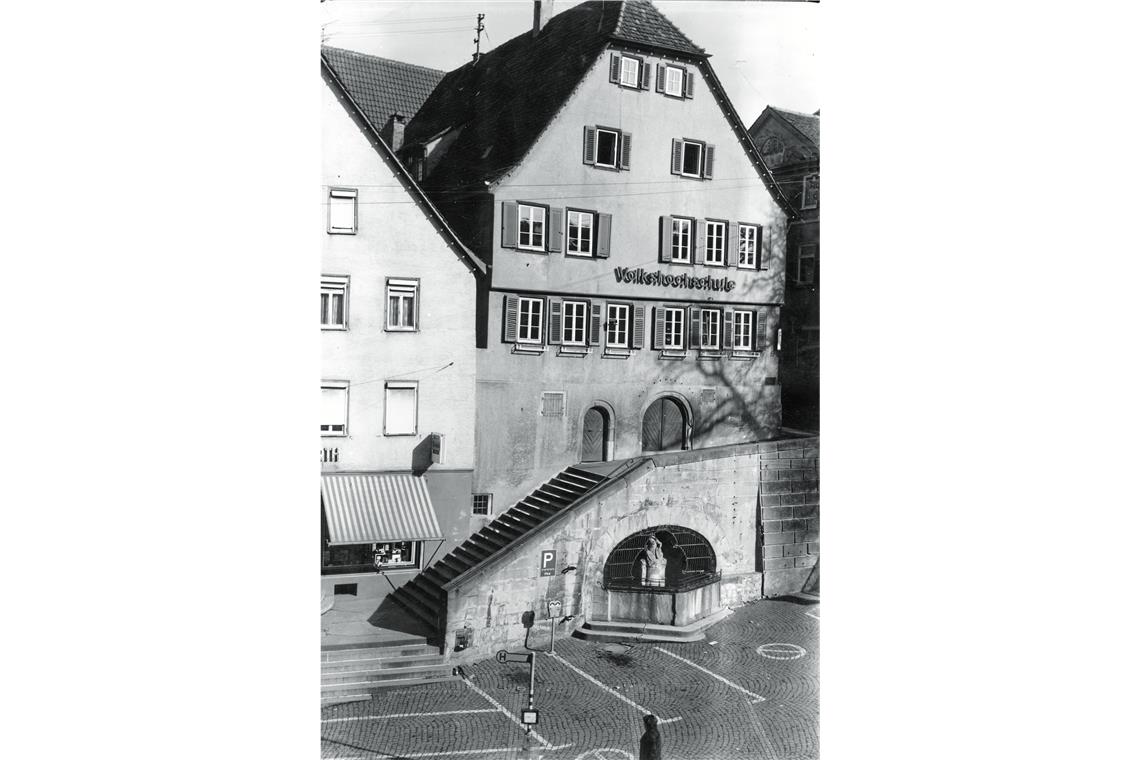 Neuanfang in einer Zeit des Umbruchs Die Volkshochschule im Haus Oelberg 10 in den 1960er-Jahren. Archivfoto BKZ