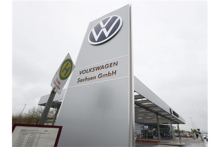 Die Volkswagen Sachsen GmbH - hier der Standort in Zwickau. Foto: Bodo Schackow/dpa-Zentralbild/dpa