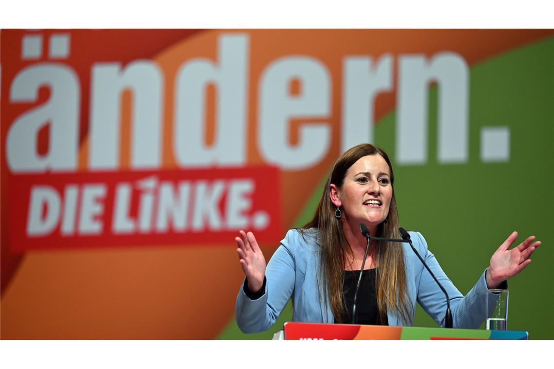 Die Vorsitzende der Linkspartei, Janine Wissler, will das Bundesamt für Bevölkerungsschutz besser ausstatten.