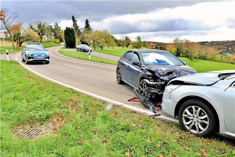 Die VW-Fahrerin wurde bei dem Unfall verletzt. Fotos: 7aktuell.de/Kevin Lermer