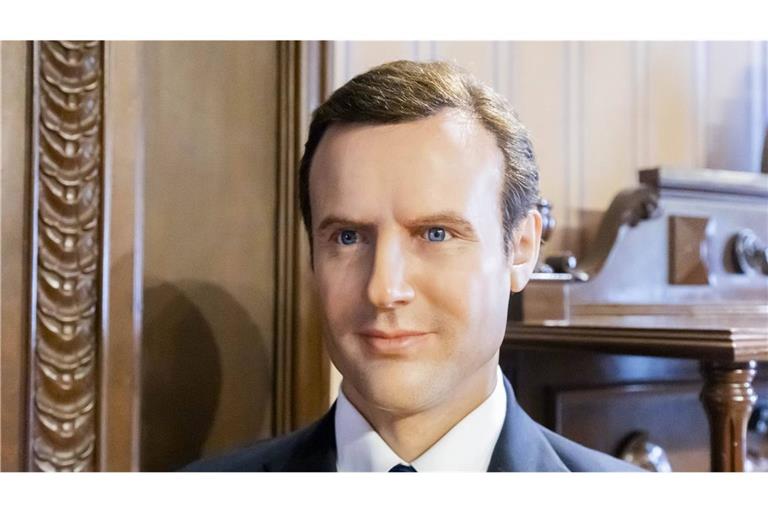 Die Wachsfigur von Präsident Emmanuel Macron hat einen Wert von 40 000 Euro (Symbolbild).