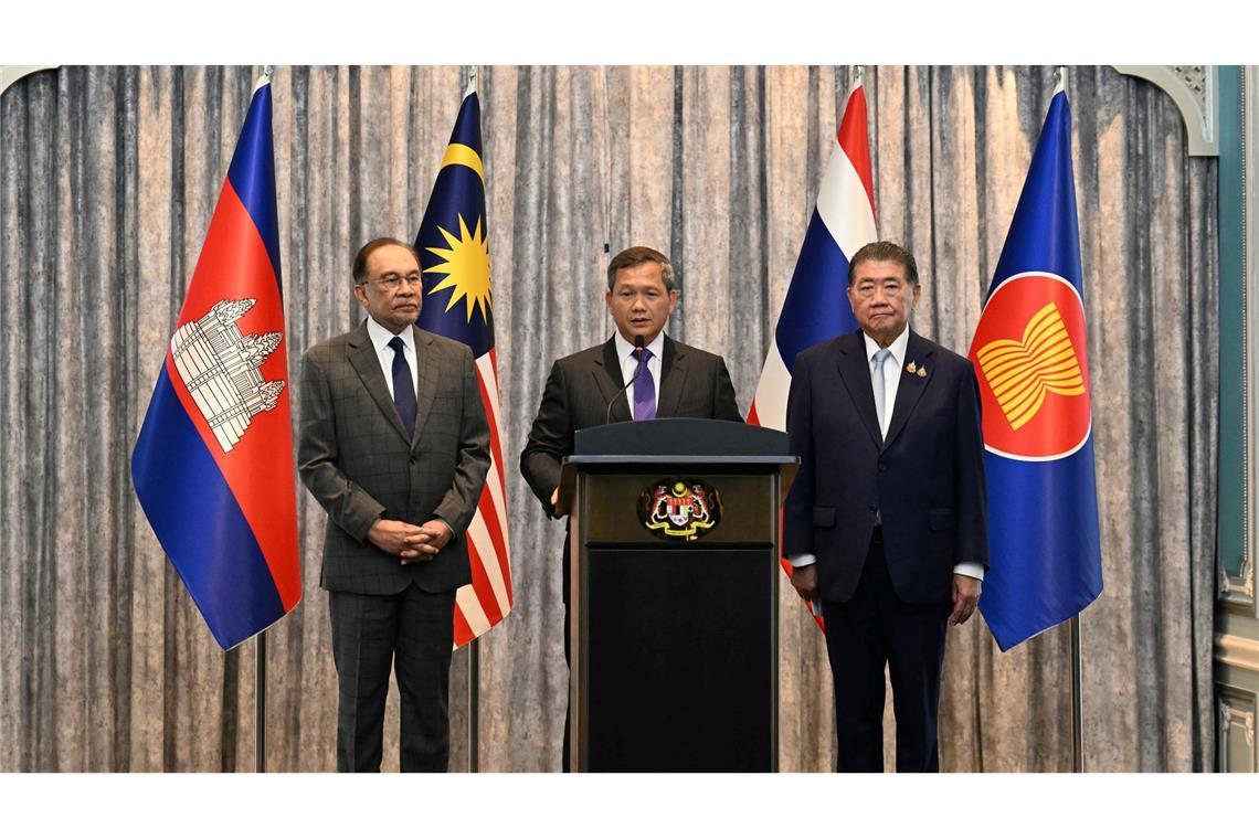Thailand und Kambodscha einigen sich auf Waffenruhe