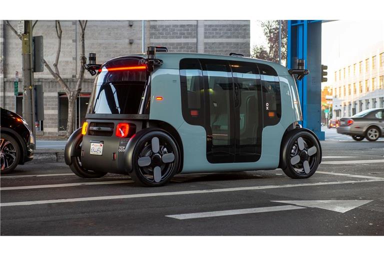 Die Wagen von Zoox haben weder Lenkrand, noch Pedale.