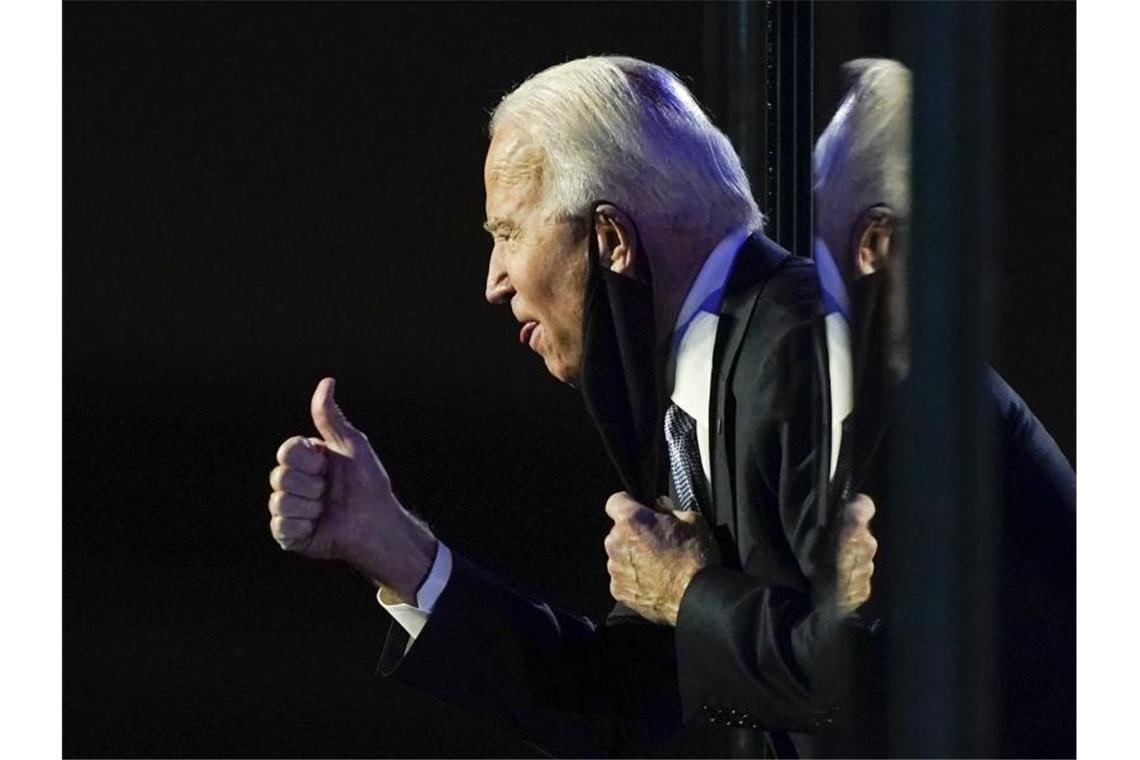 Die Wahl von Joe Biden zum US-Präsidenten könnte nach Ansicht von Experten der Weltwirtschaft positive Impulse geben. Foto: Carolyn Kaster/AP/dpa