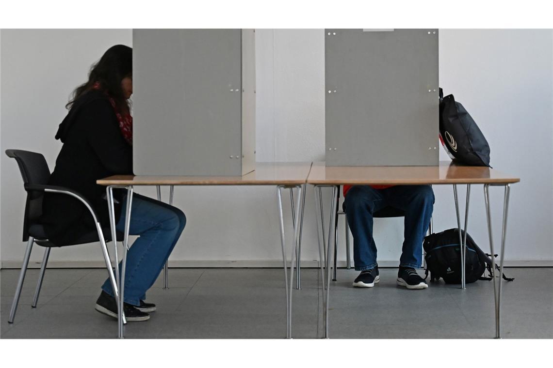 Die Wahllokale haben von 8.00 bis 18.00 Uhr geöffnet. (Archivbild)