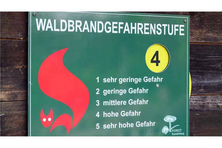 Die Waldbrandgefahr ist weiter gestiegen (Symbolfoto).