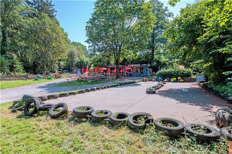 Die Waldseelaube soll ein frisches Gesicht bekommen – unter anderem ist geplant, den Kiosk neu zu bauen. Foto: Stefan Bossow