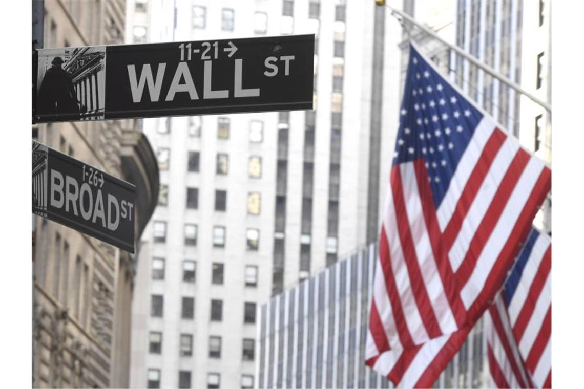 Die Wall Street hat nach einem dramatischen Kursrutsch erneut den Handel unterbrochen. Foto: Heikki Saukkomaa/Lehtikuva/dpa