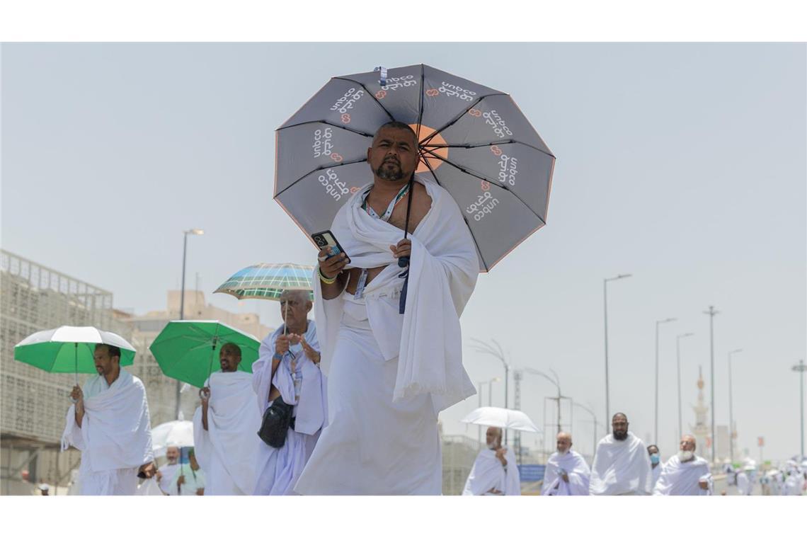 Die Wallfahrt findet meist unter hoher Hitze statt. (Archivbild)
