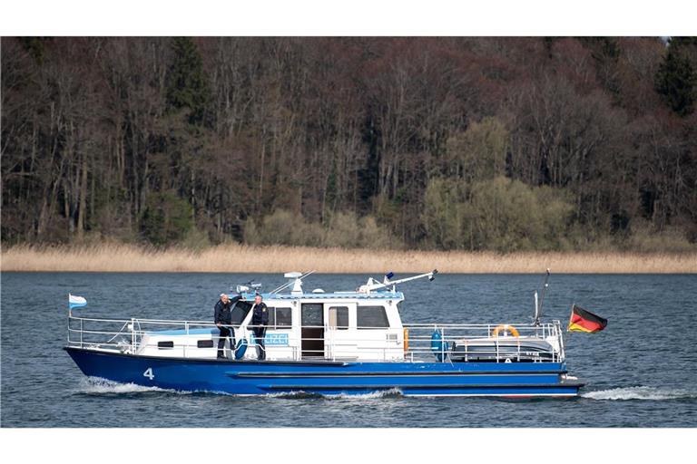 Die Wasserschutzpolizei war im Einsatz. (Symbolbild)