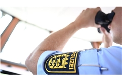 Die Wasserschutzpolizei war im Einsatz. (Symbolbild)