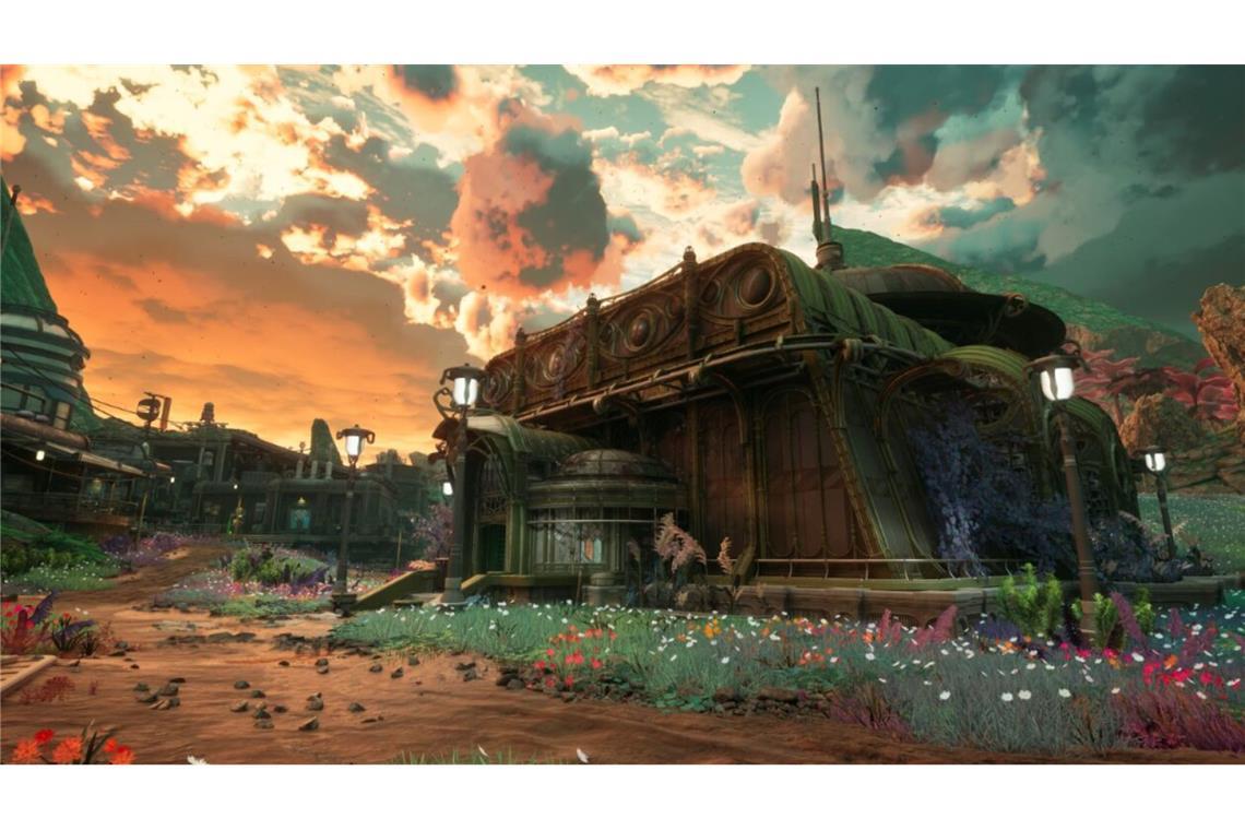 Feine Kost für eingefleischte Rollenspielliebhaber Die Welt in „Outer Worlds 2“ ist wieder bunt und hübsch geraten.