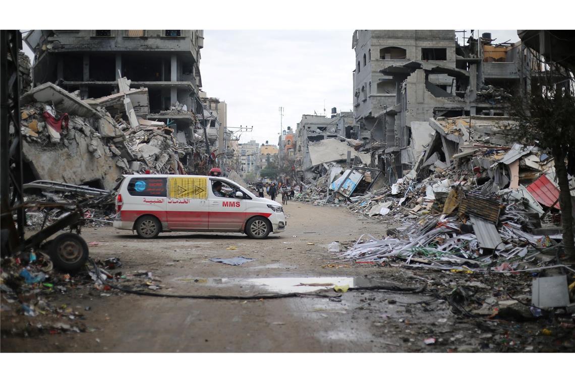 WHO prangert Zerstörung des Gesundheitssystems in Gaza an Die Weltgesundheitsorganisation (WHO) wirft Israel die "systematische Zerlegung" des Gesundheitssystems im Gazastreifen vor. (Archivbild)