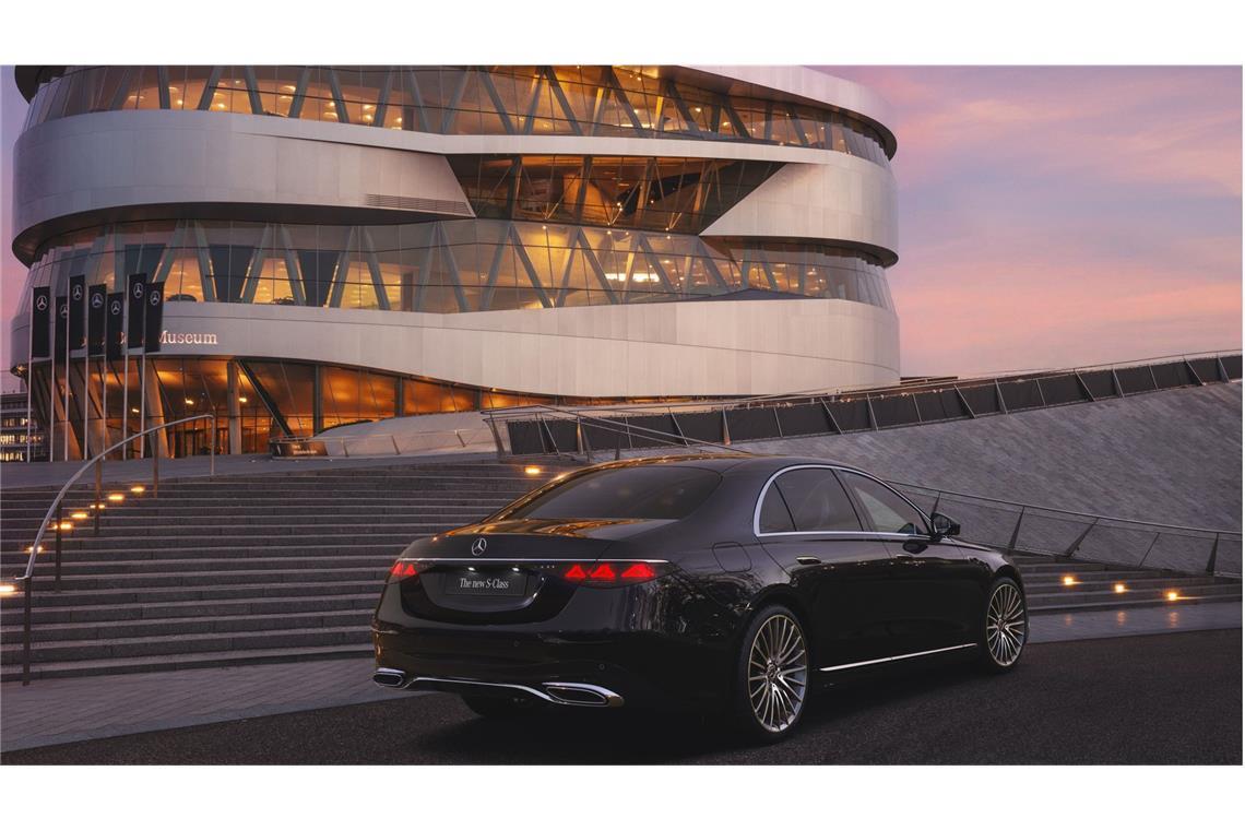 Die Weltpremiere des Facelifts findet  beim Mercedes-Benz Museum in Stuttgart statt.