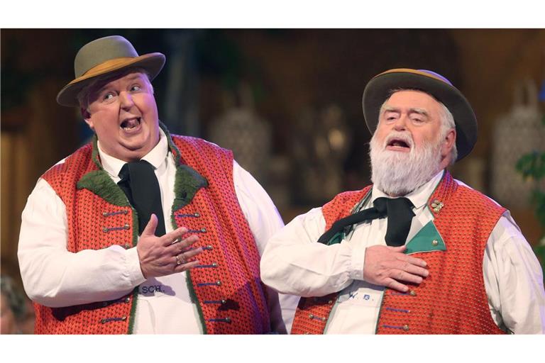 Die "Wildecker Herzbuben" sind mit dem 1989 veröffentlichten Hit "Herzilein" bekanntgeworden. (Archivbild)