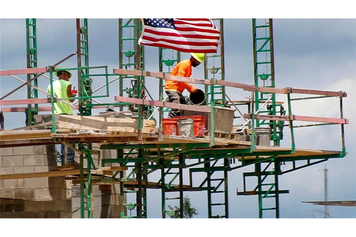 US-Wirtschaft wächst stärker als erwartet Die Wirtschaft in den USA legt stärker zu als von Ökonomen erwartet (Archivbild)