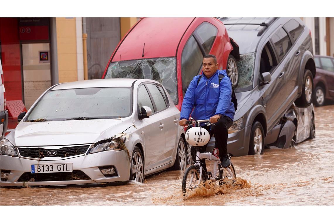Valencia ein Jahr nach der Flut: Wiederaufbau und Wut Die wirtschaftlichen Schäden werden auf 17 bis 18 Milliarden Euro geschätzt. (Archivfoto)