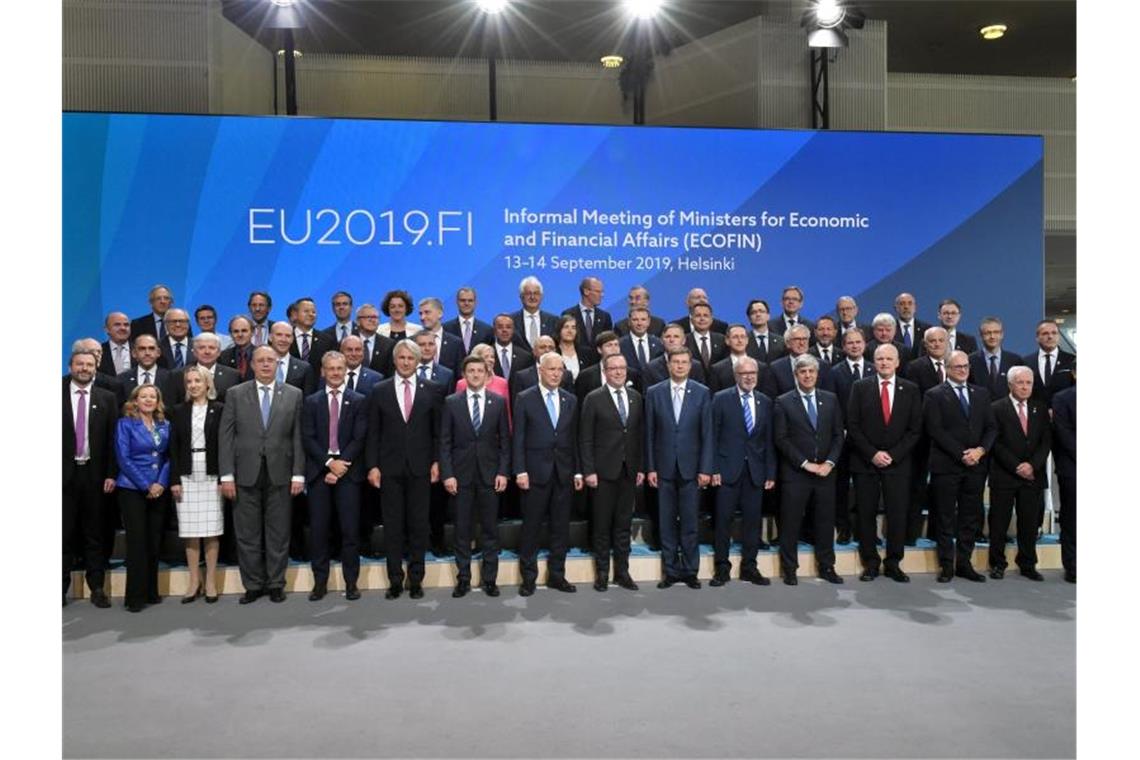 Die Wirtschafts- und Finanzminister der EU-Staaten haben sich in Helsinki mit der Eurogruppe getroffen. Foto: Emmi Korhonen/Lehtikuva