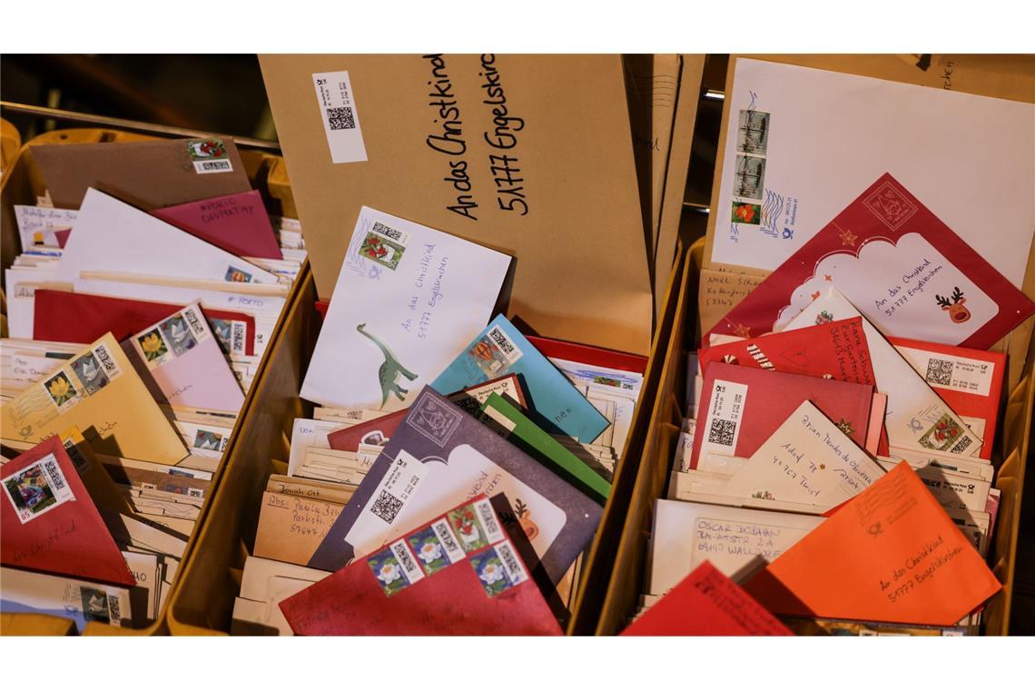 Die Wunschzettel kommen aus der ganzen Welt. (Archivbild)