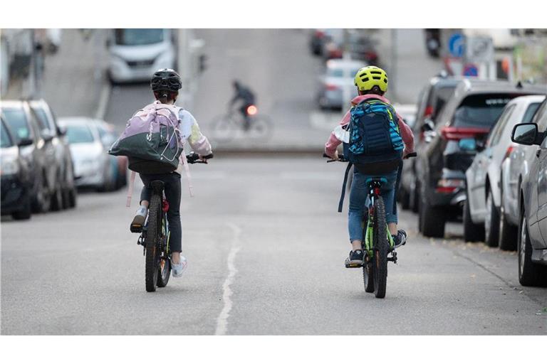 Die Zahl der Unfälle auf dem Schulweg ist gestiegen. (Archiv)