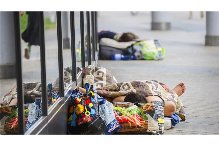 Die Zahl der wohnungslosen Menschen in Stuttgart ist in den vergangenen Jahren stark gestiegen. (Archivbild)