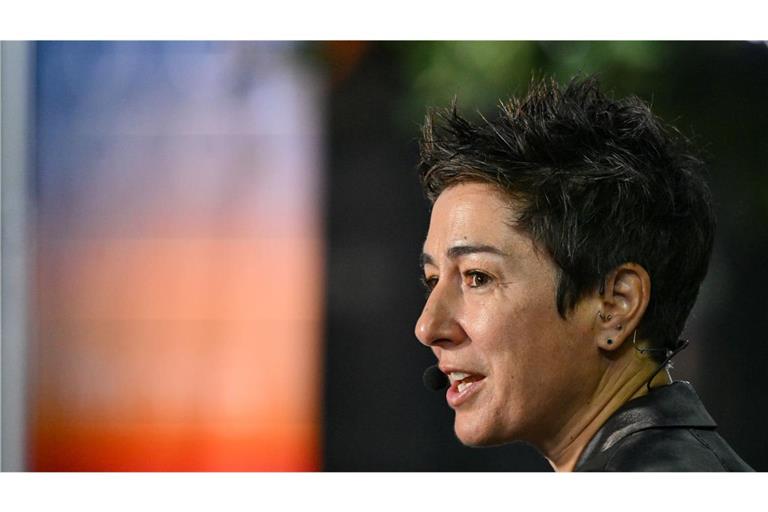 Die ZDF-Moderatorin Dunja Hayali