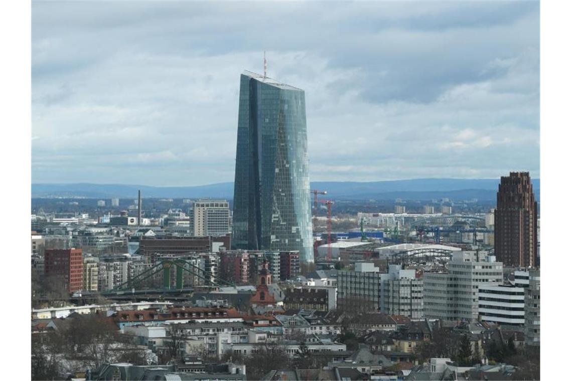 Die Zentrale der Europäischen Zentralbank in Frankfurt am Main. Foto: Arne Dedert/dpa