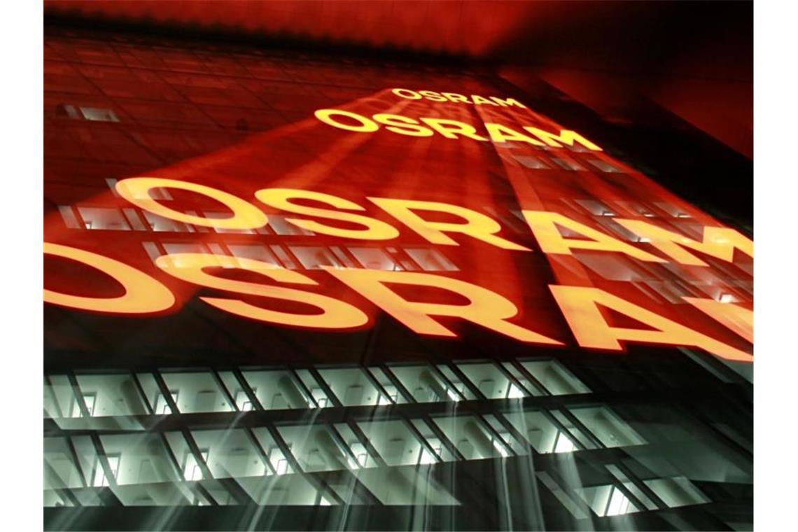 Die Zentrale der Firma Osram in München. Foto: Rene Ruprecht/dpa