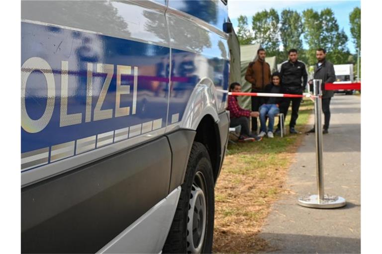 Die Zentrale Erstaufnahmeeinrichtung für Asylbewerber (ZABH) des Landes Brandenburg. Foto: Patrick Pleul/dpa-Zentralbild/ZB