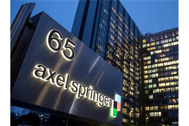 Die Zentrale von Axel Springer in Berlin. Foto: Michael Kappeler/dpa