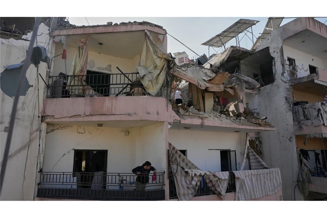 Die Zerstörungen im Libanon sind erheblich.