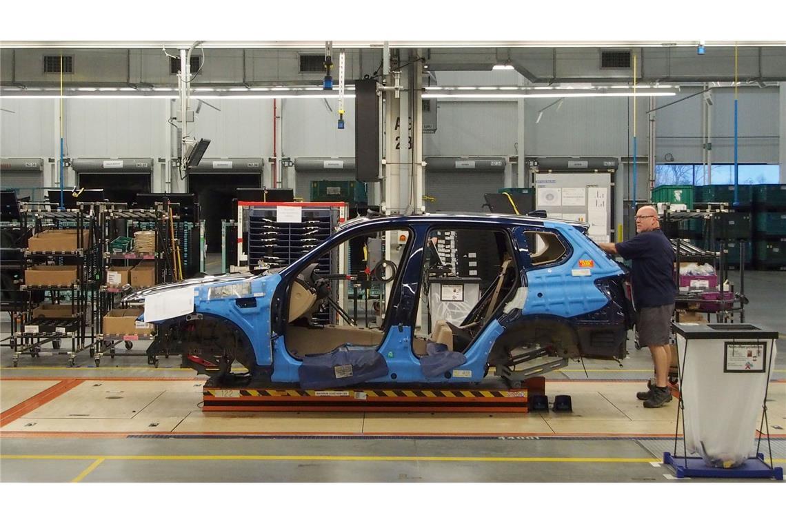 Trump plant Erleichterungen bei Zöllen auf Autoteile Die Zollerleichterung soll auch für ausländische Autobauer in den USA gelten, etwa für BMW mit seiner Fabrik im Bundesstaat South Carolina. (Archivbild)