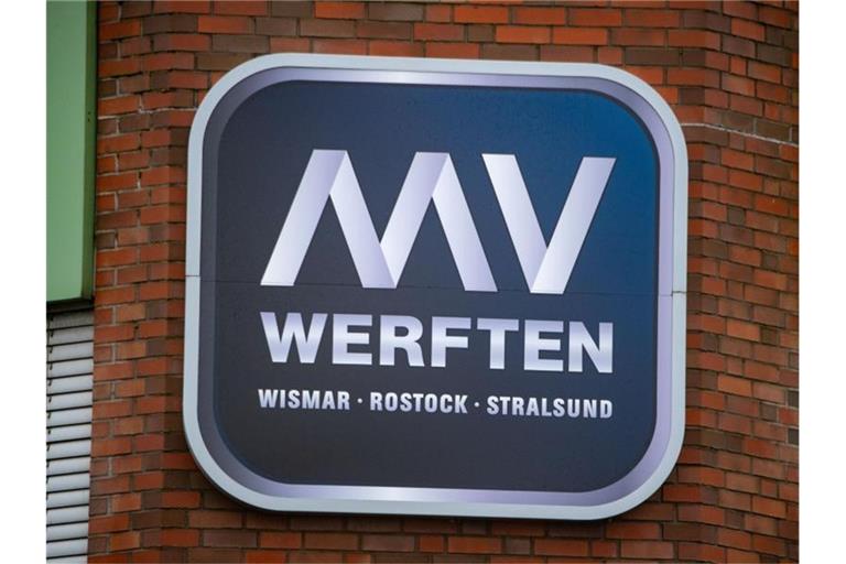 Die Zukunft der MV Werften bleibt ungewiss. Foto: Stefan Sauer/dpa/Archivbild