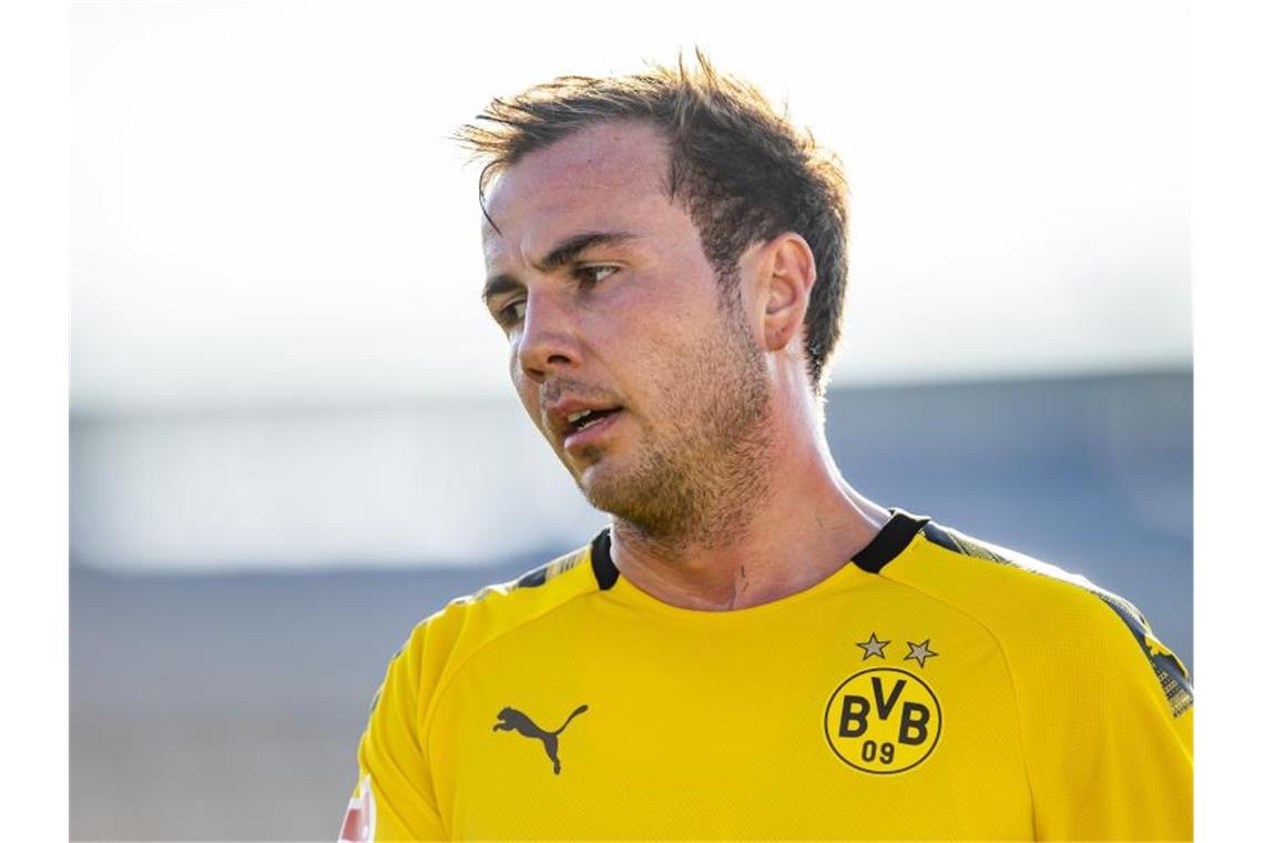 Die Zukunft von Mario Götze bei Borussia Dortmund ist ungewiss. Foto: David Inderlied/dpa