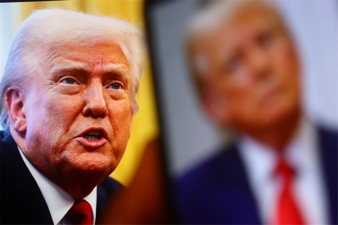 Donald Trump: Wie steht es um seine Beliebtheit? Die Zustimmungsraten für Trump lassen nach.