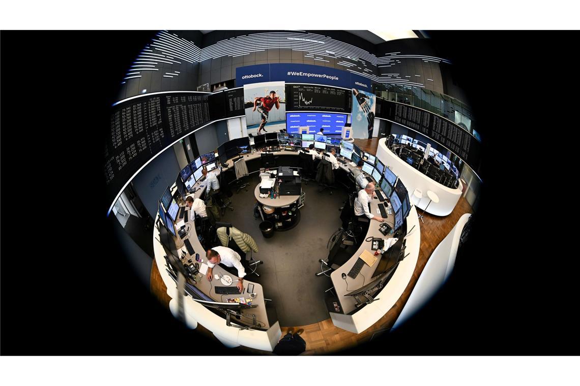 Dax erreicht Rekord Die Zuversicht der Börsianer zeigt sich am Dax-Kurs.