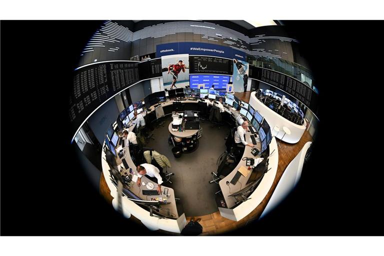 Die Zuversicht der Börsianer zeigt sich am Dax-Kurs.