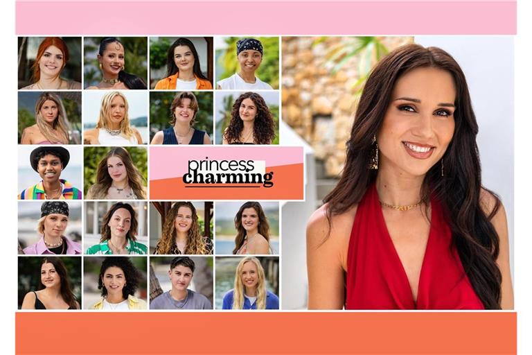 Diese 18 Kandidatinnen möchten Princess Vanessa (r.) kennenlernen.