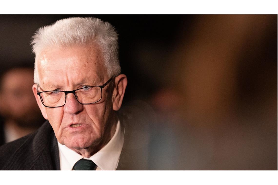 Kretschmann: Neue Regierung darf nicht scheitern „Diese neue Regierung darf nicht scheitern. Nicht in dieser Weltlage“, sagte der Grünen-Politiker.