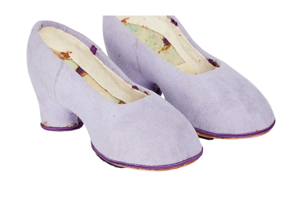 Diese Schuhe trug Miss Piggy in dem Film "Die große Muppet-Sause" (1981).